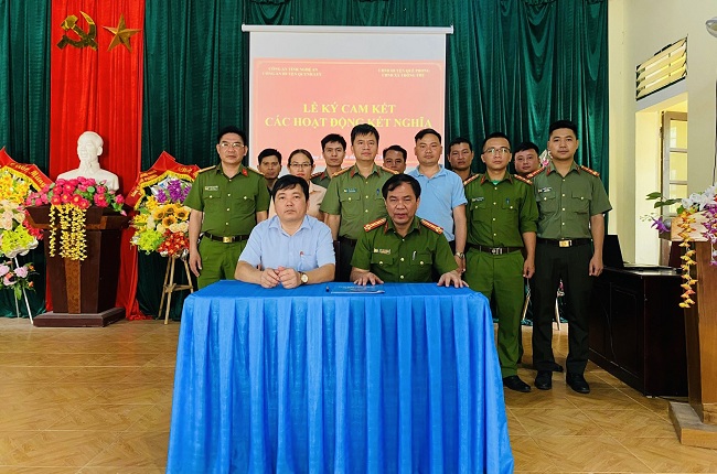 Các đơn vị ký kết chương trình triển khai đề án xoá sạch ma tuý địa bàn biên giới