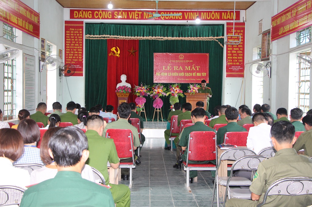 Toàn cảnh Hội nghị ra mắt mô hình “Xã biên giới sạch về ma túy”  