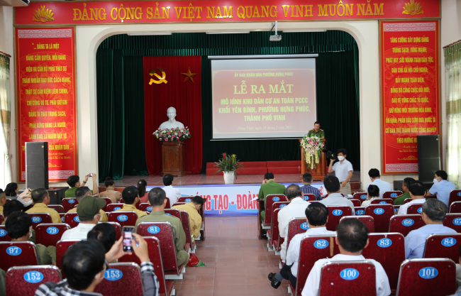 Toàn cảnh buổi lễ ra mắt