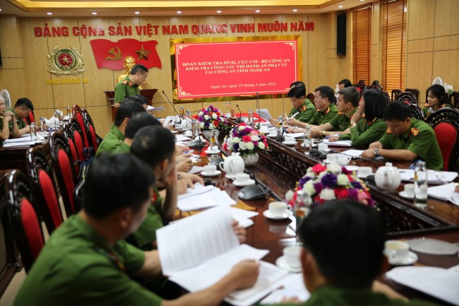 Toàn cảnh buổi kiểm tra