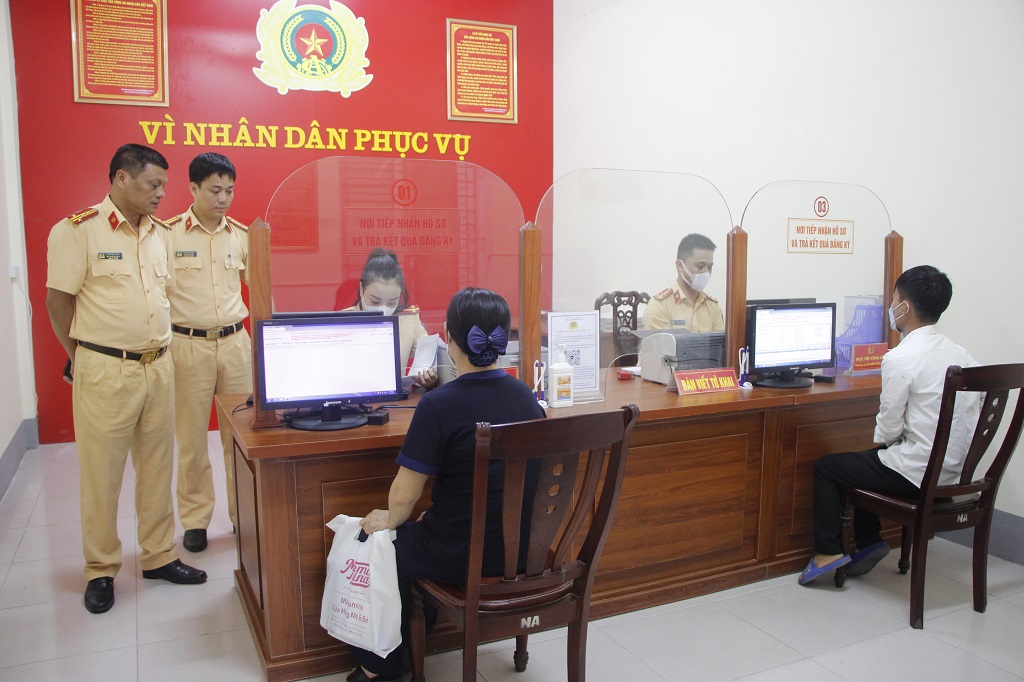 Nhờ công tác chuẩn bị kỹ lưỡng từ trước nên quá trình thao tác của cán bộ diễn ra thuận lợi