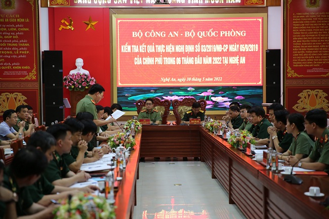 Toàn cảnh buổi kiểm tra