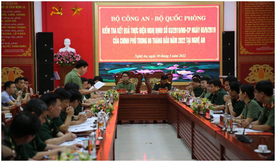 Hiệu quả trong công tác phối hợp đảm bảo an ninh trật tự giữa Công an, Quân sự và Biên phòng