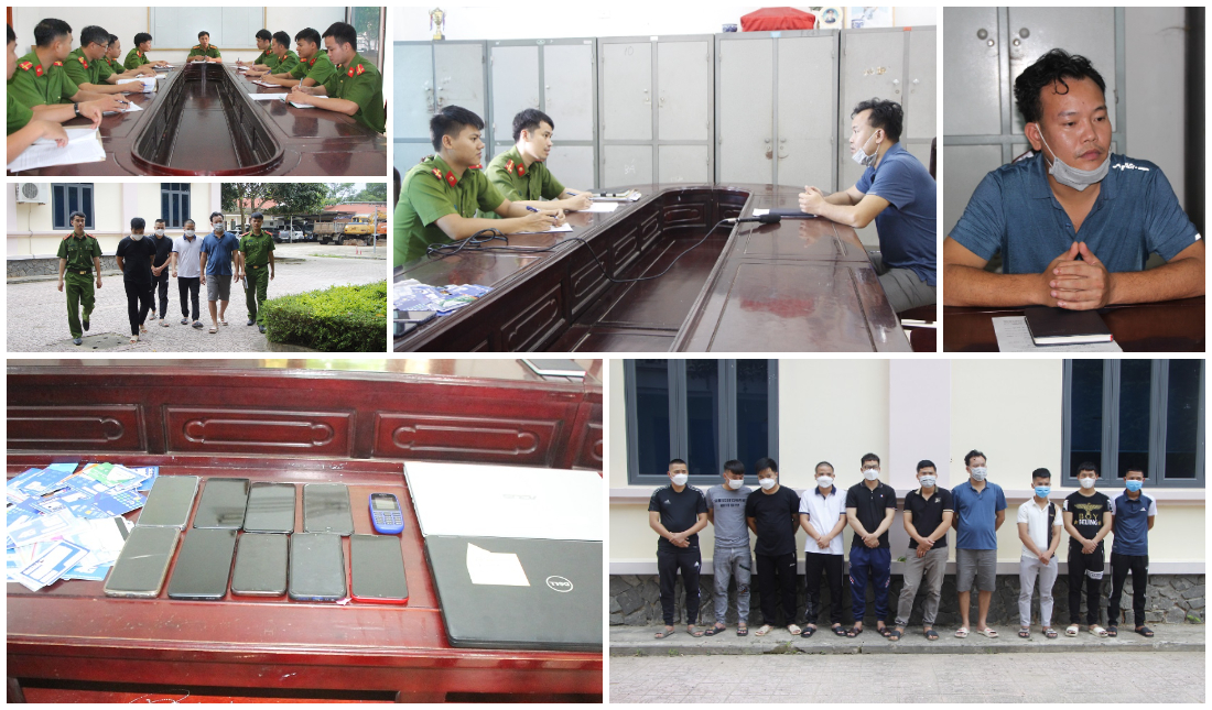 Phá chuyên án, bắt 11 đối tượng về hành vi mua bán thông tin tài khoản ngân hàng