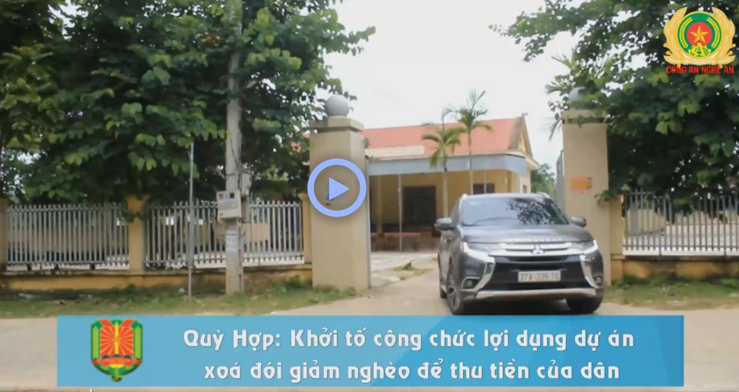 Khởi tố đối tượng thu tiền bất chính của dân