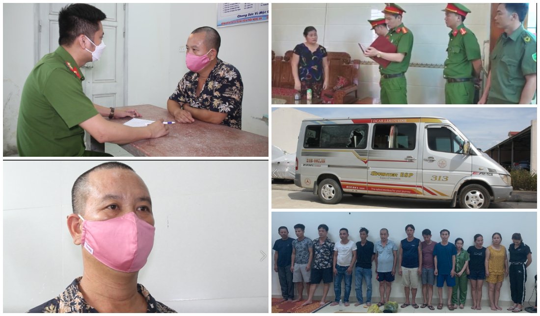 Triệt xóa ổ nhóm đánh bạc quy mô lớn với nhiều đối tượng có tiền án, tiền sự