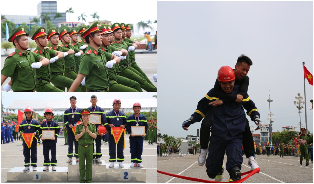Công an tỉnh Nghệ An nhất toàn đoàn Hội thi thể thao nghiệp vụ cứu nạn, cứu hộ toàn quốc lần thứ II, vòng loại Cụm số 4