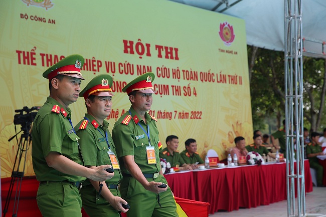  Để có những kết quả cuối cùng, có công không nhỏ của đội ngũ trọng tài với tinh thần làm việc công tâm, đầy trách nhiệm để góp phần vào thành công chung của Hội thao