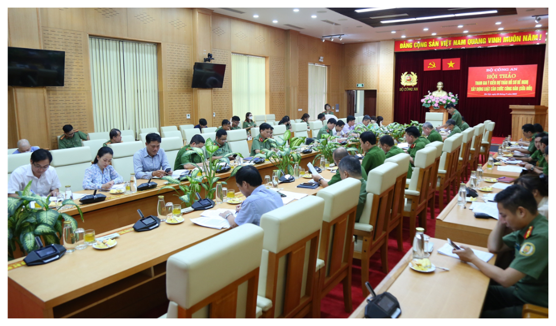 Hội thảo tham gia ý kiến dự thảo Hồ sơ đề nghị xây dựng Luật Căn cước công dân (sửa đổi)
