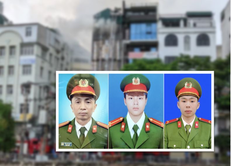 Diễn biến vụ việc khiến 03 cán bộ, chiến sĩ Cảnh sát PCCC hy sinh trong khi làm nhiệm vụ