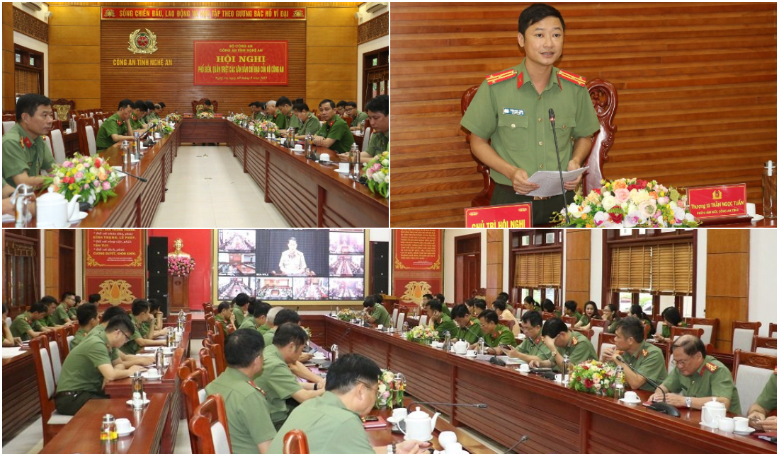 Quán triệt nghị quyết của Đảng ủy Công an Trung ương về xây dựng pháp luật, cải cách hành chính