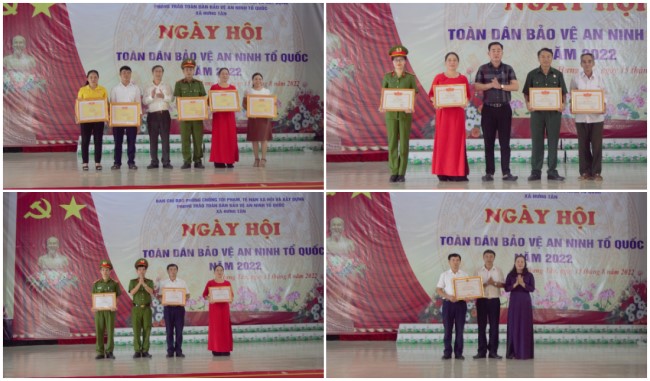 Nhân dịp này, nhiều tập thể, cá nhân có thành tích xuất sắc trong phong trào 