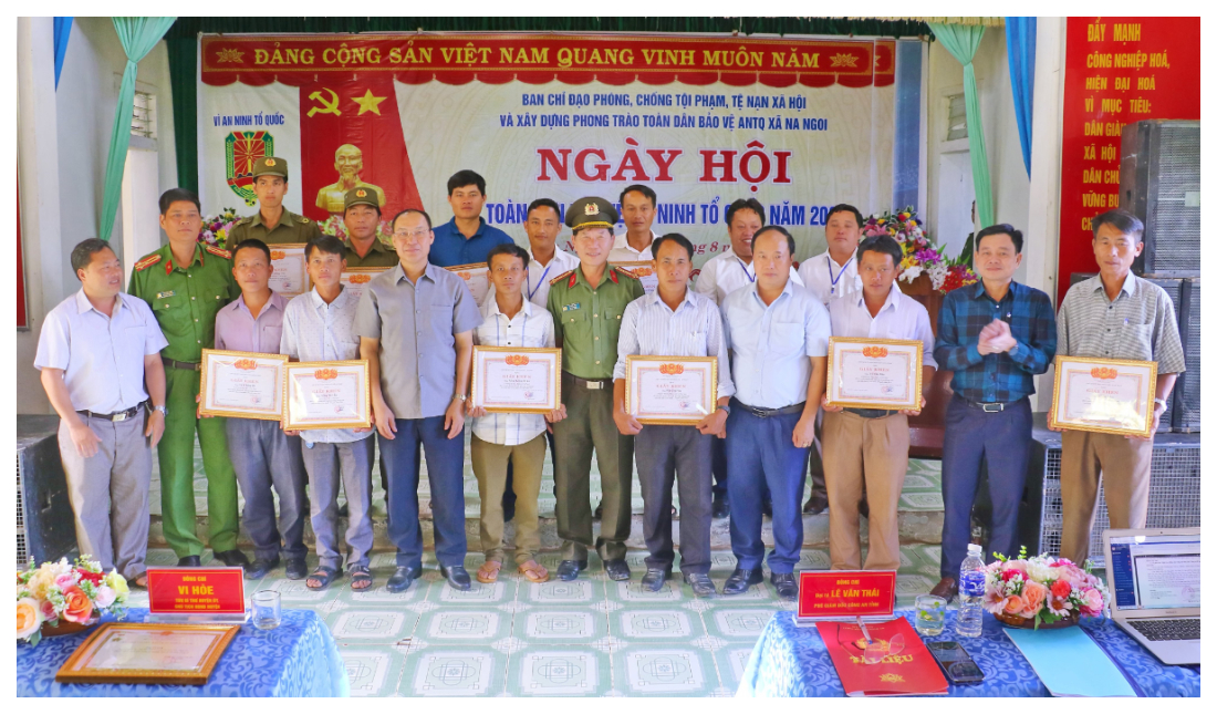 Tưng bừng Ngày hội toàn dân bảo vệ an ninh Tổ quốc ở xã biên giới Na Ngoi