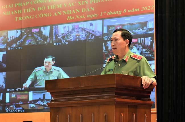 Thứ trưởng Lê Văn Tuyến phát biểu tại Hội nghị