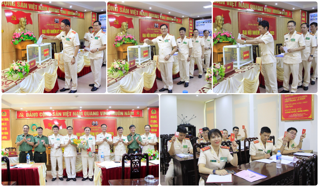 Đại hội Chi bộ I, Đảng bộ Phòng Tham mưu Công an tỉnh Nghệ An