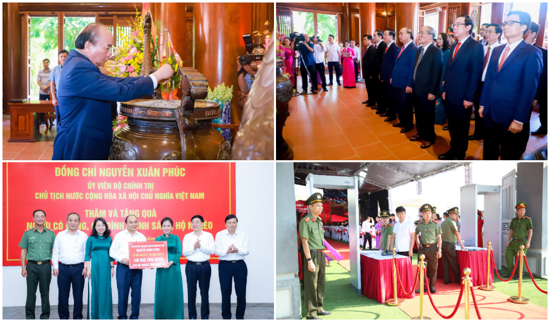 Công an tỉnh Nghệ An bảo đảm an toàn tuyệt đối các hoạt động của Chủ tịch nước