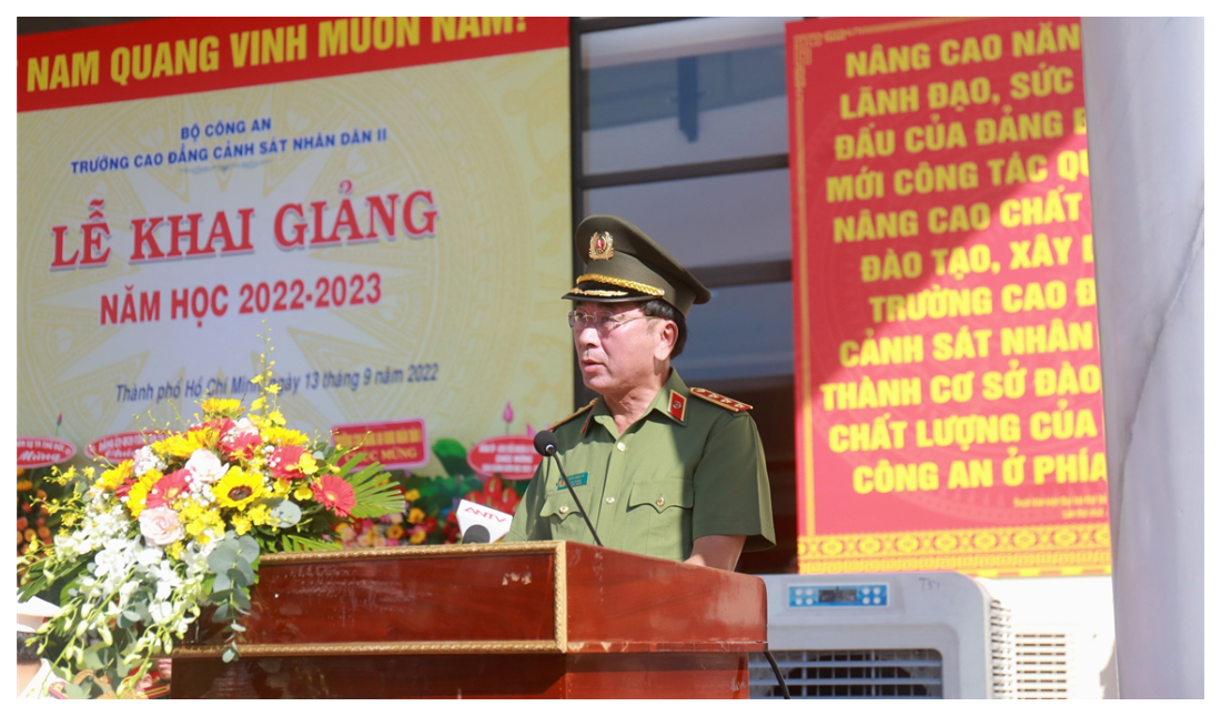 Xây dựng Trường Cao đẳng Cảnh sát nhân dân II trở thành cơ sở giáo dục nghề nghiệp uy tín, chất lượng