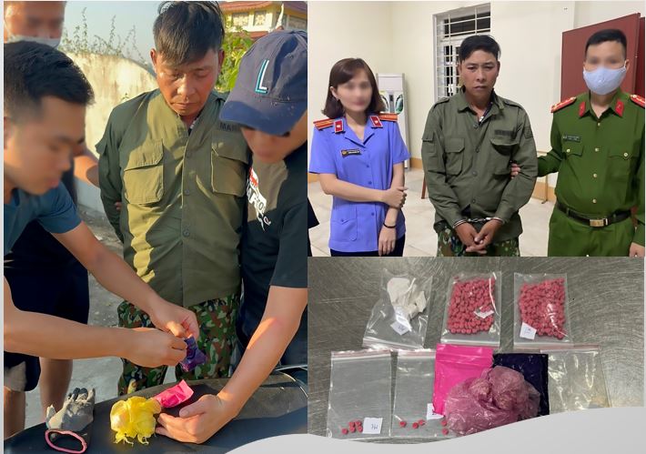 Bắt đối tượng nghiện ma túy nặng, đã có một tiền án