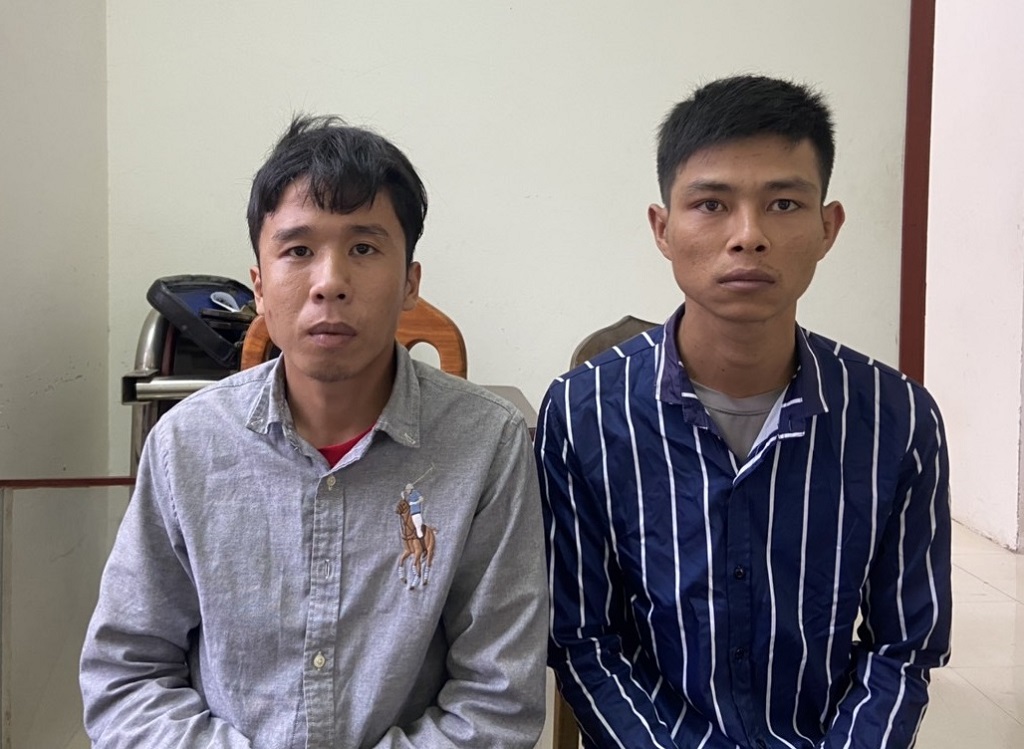 02 đối tượng Võ Nhất Phương và Phan Trí Ái