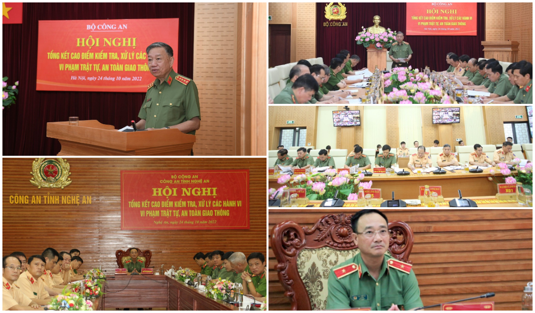 Tổng kết cao điểm kiểm tra, xử lý các hành vi vi phạm trật tự, an toàn giao thông