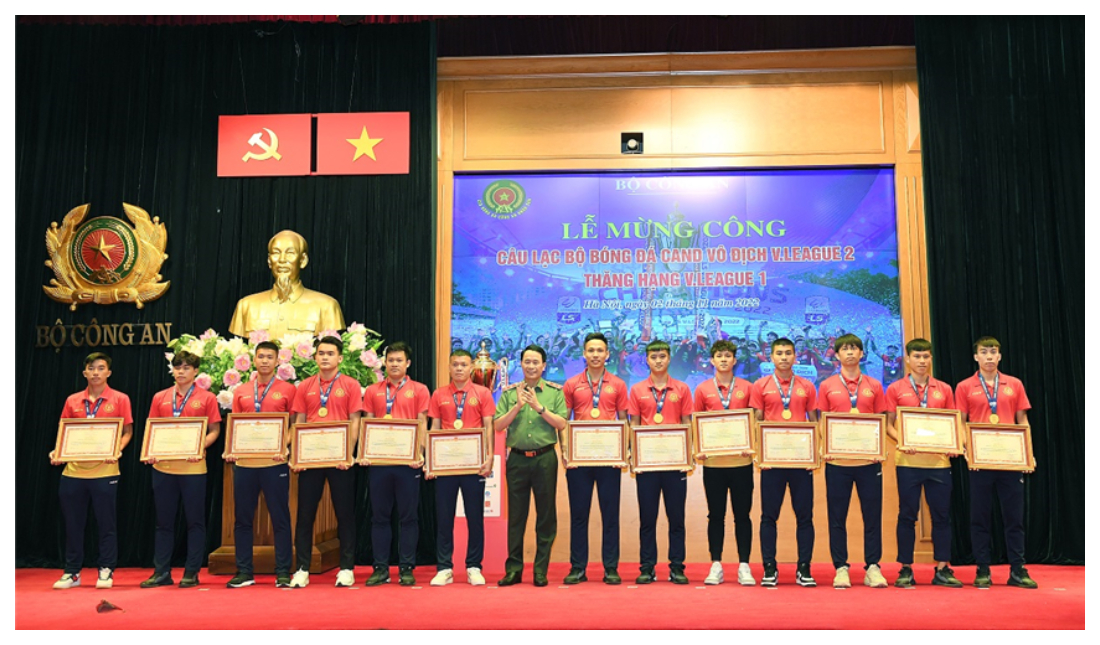 Dự thảo một số chế độ đối với huấn luyện viên, vận động viên thể thao trong Công an nhân dân