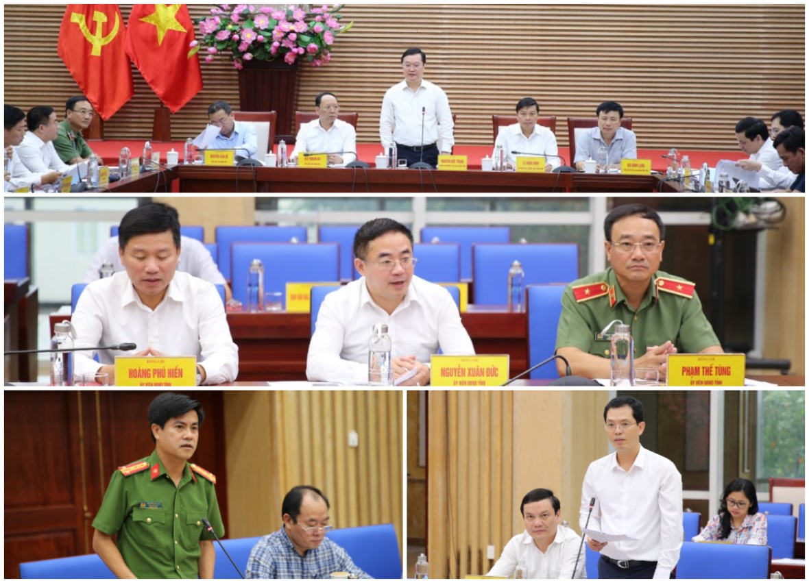 Thông qua báo cáo về công tác phòng, chống tội phạm và vi phạm pháp luật năm 2022 và nhiệm vụ trọng tâm năm 2023