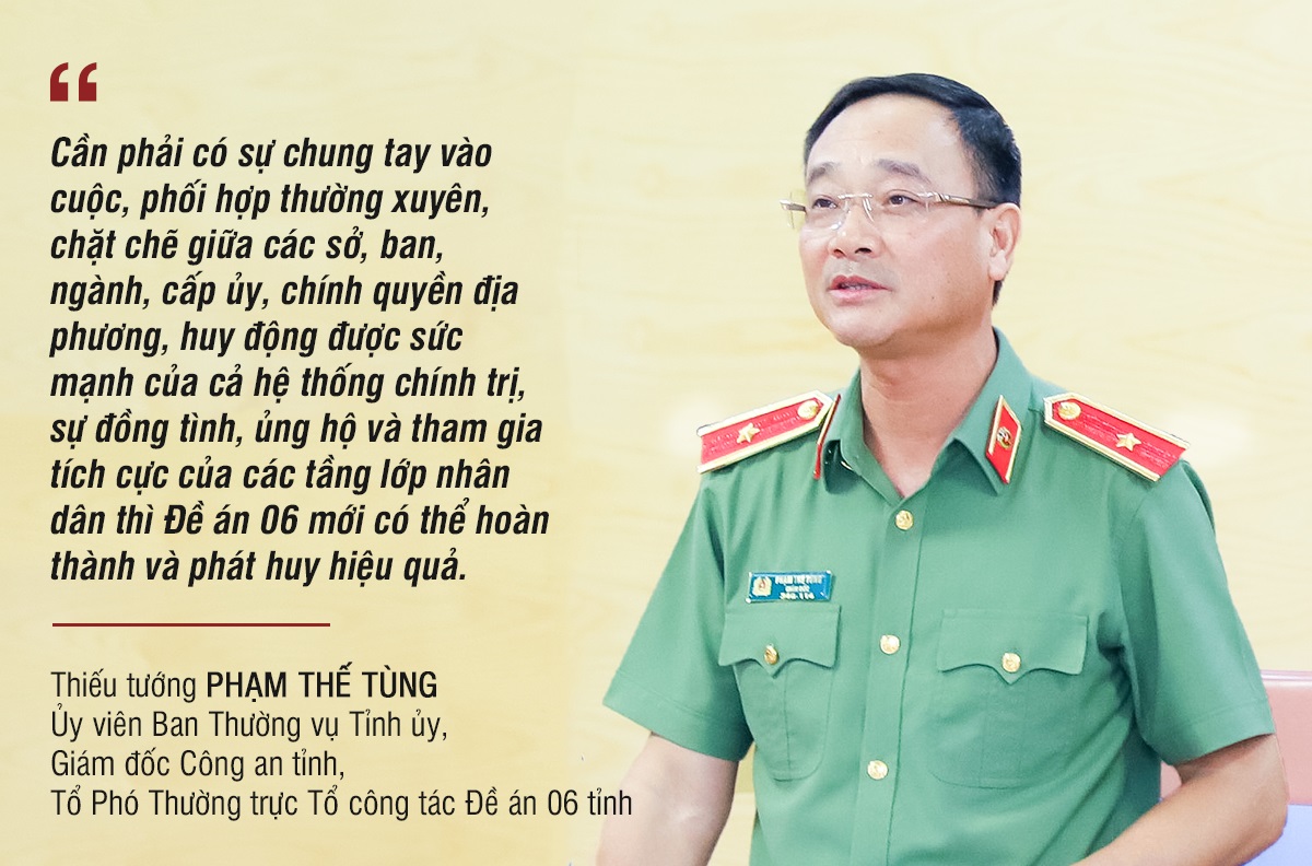 Nghệ An: Chung tay phối hợp, tham gia tích cực thực hiện Đề án 06 phục vụ chuyển đổi số