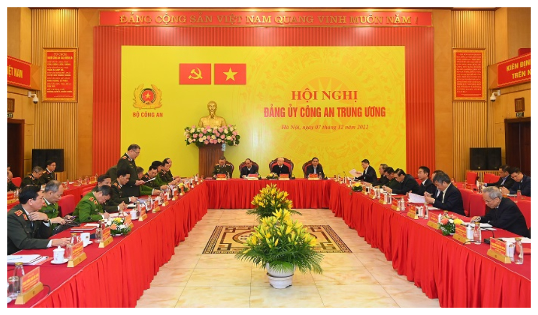 Khai mạc Hội nghị Đảng ủy Công an Trung ương năm 2022
