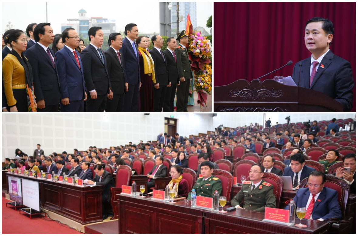 Khai mạc Kỳ họp thứ 11, HĐND tỉnh Nghệ An khóa XVIII, nhiệm kỳ 2021 - 2026