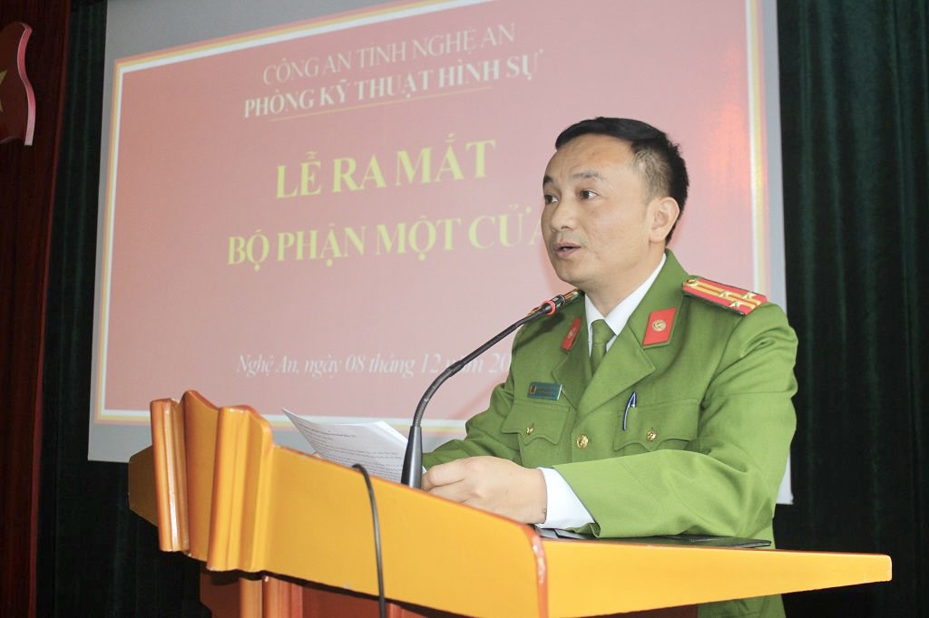 Các đại biểu phát biểu tại Lễ ra mắt