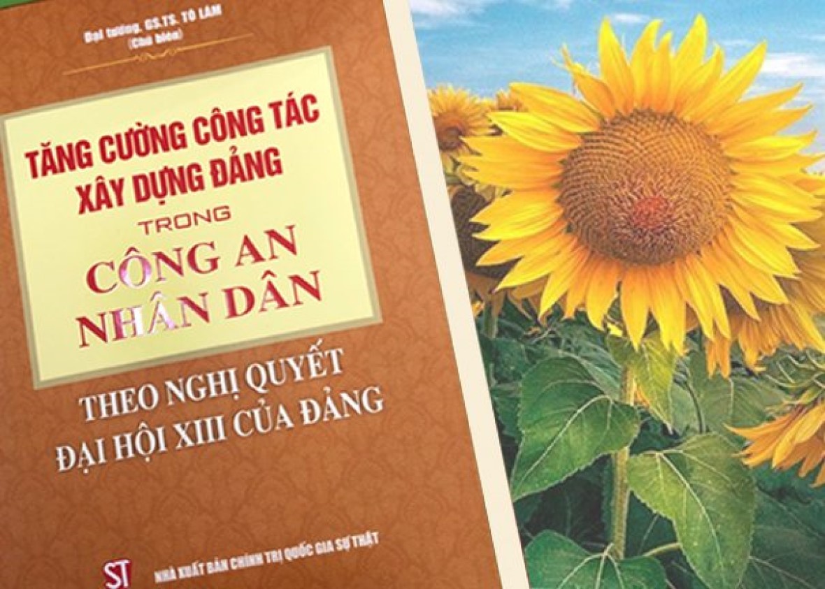 Giới thiệu cuốn sách về công tác xây dựng Đảng trong Công an nhân dân do đồng chí Tô Lâm, Bộ trưởng Bộ Công an chủ biên