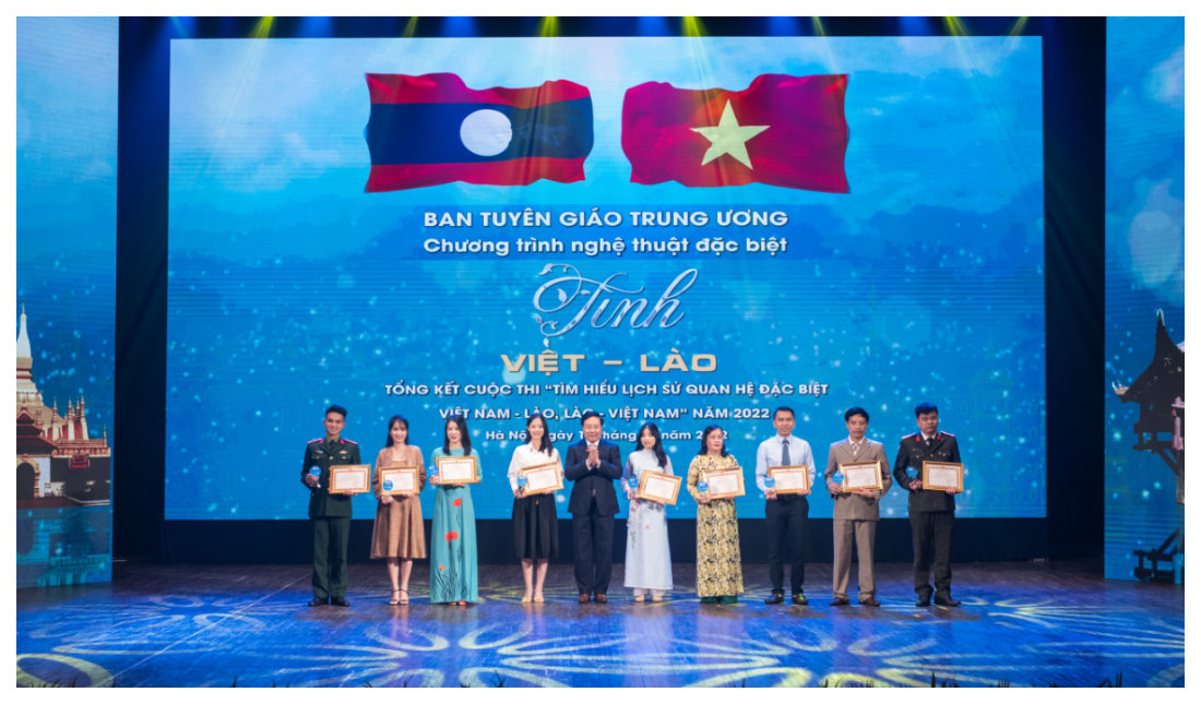 Công an Nghệ An đạt giải cao tại cuộc thi Tìm hiểu lịch sử quan hệ đặc biệt Việt Nam - Lào
