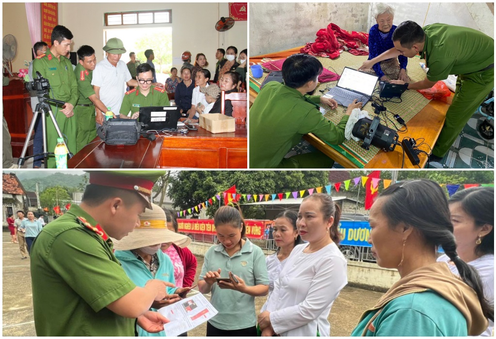 Công an các đơn vị, địa phương đang triển khai đồng bộ, quyết liệt các giải pháp để hoàn thành và thực hiện hiệu quả Đề án 06