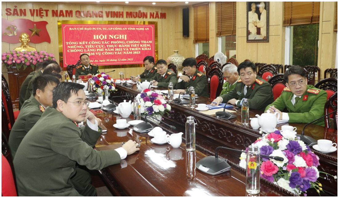 Phòng chống tham nhũng, tiêu cực, lãng phí góp phần xây dựng lực lượng Công an thật sự trong sạch, vững mạnh