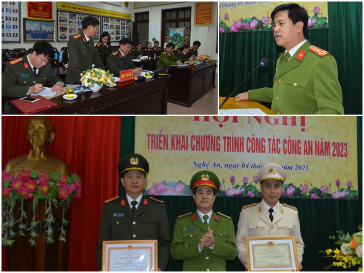 Cơ quan Ủy ban kiểm tra Đảng ủy Công an tỉnh triển khai chương trình công tác năm 2023