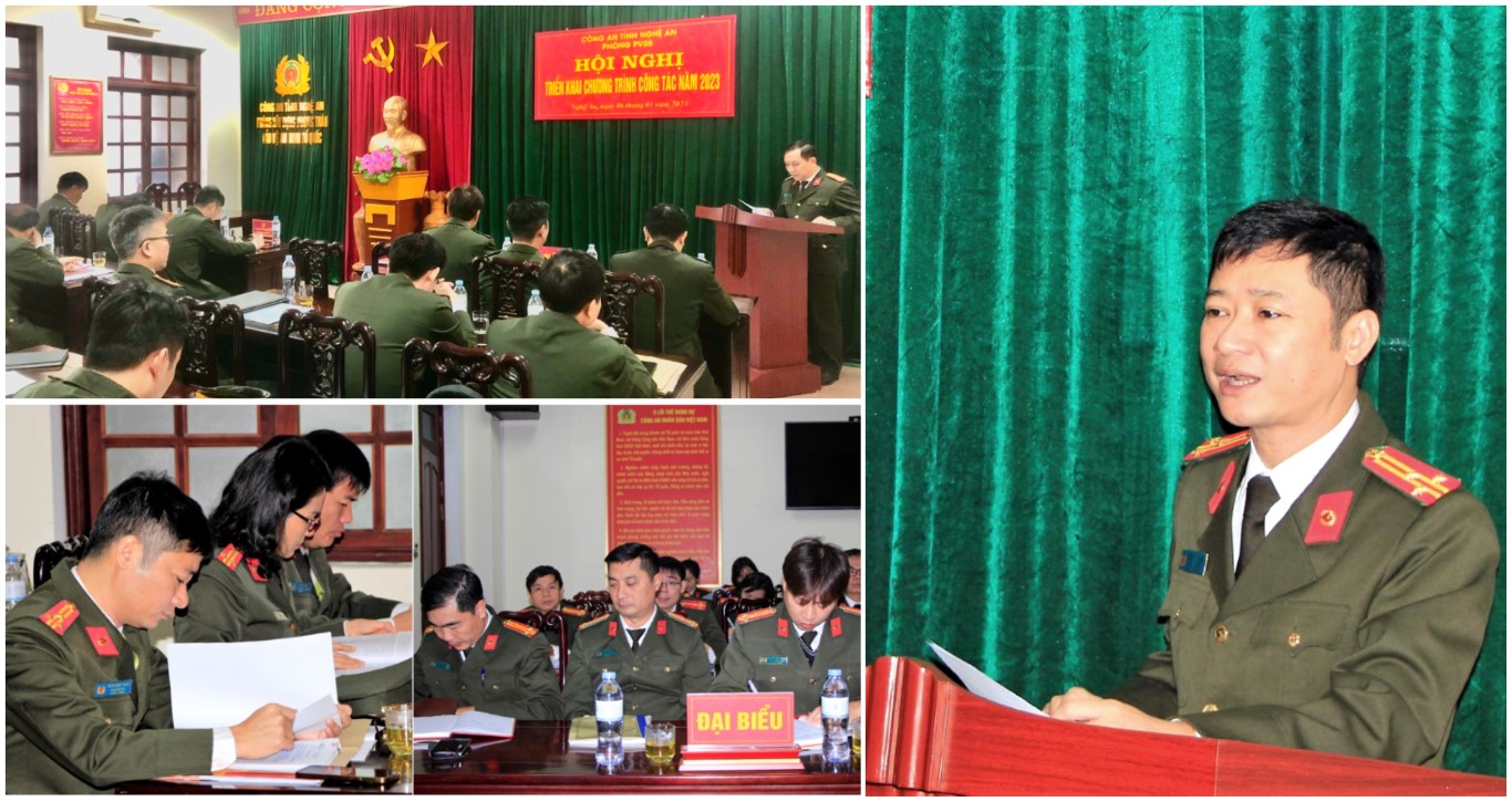 Phòng xây dựng phong trào bảo vệ ANTQ triển khai chương trình công tác năm 2023