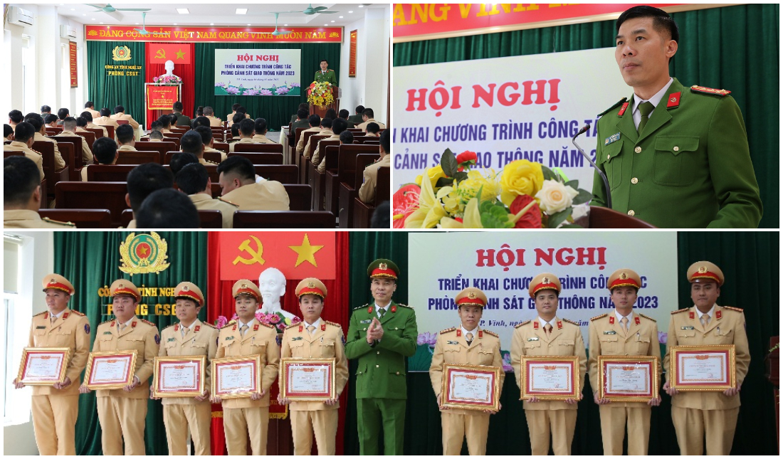 Phòng Cảnh sát giao thông triển khai chương trình công tác năm 2023