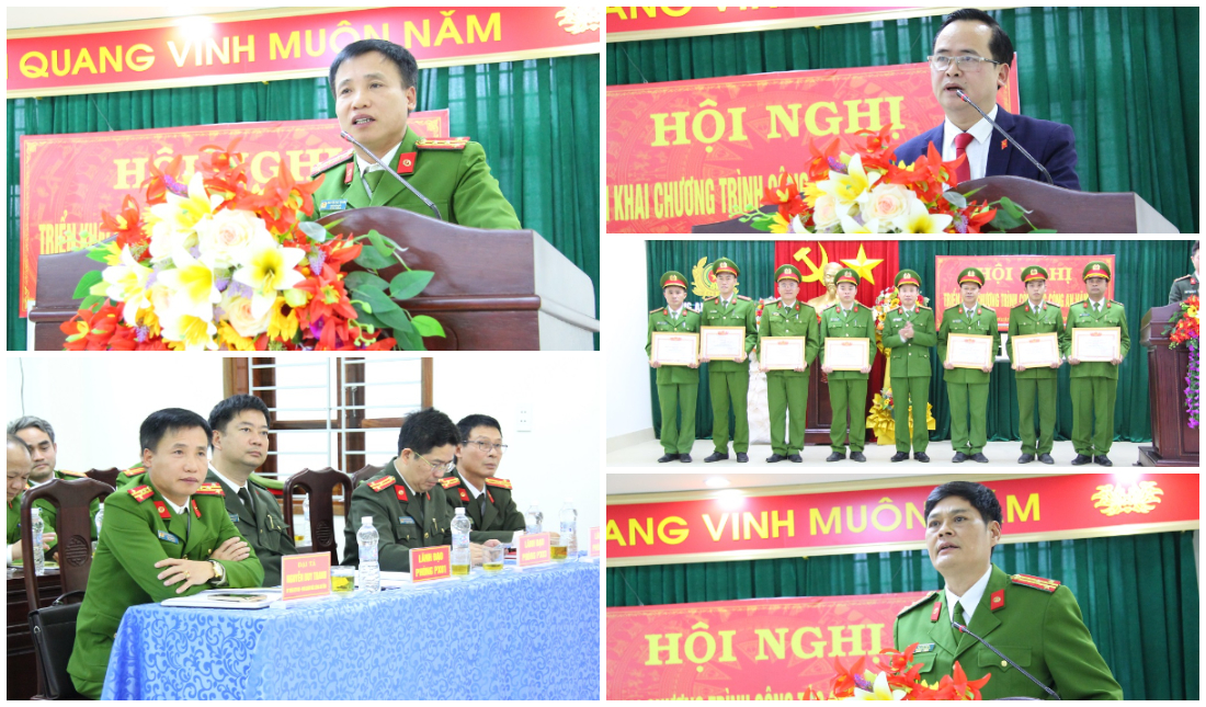 Công an huyện Kỳ Sơn triển khai chương trình công tác năm 2023