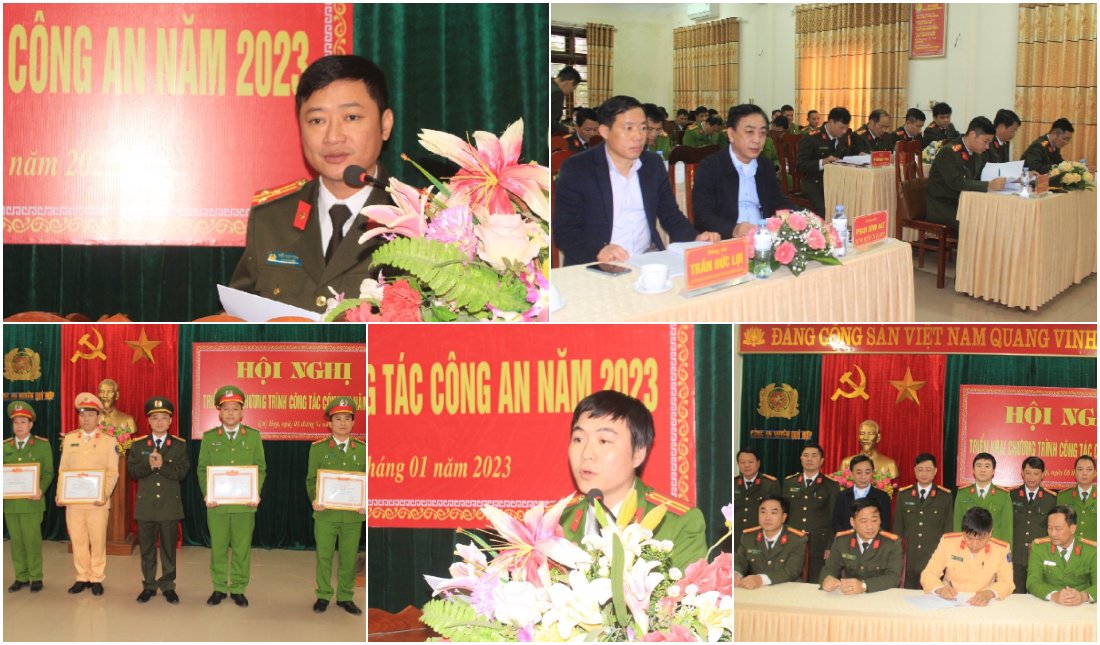 Công an huyện Quỳ Hợp triển khai công tác năm 2023