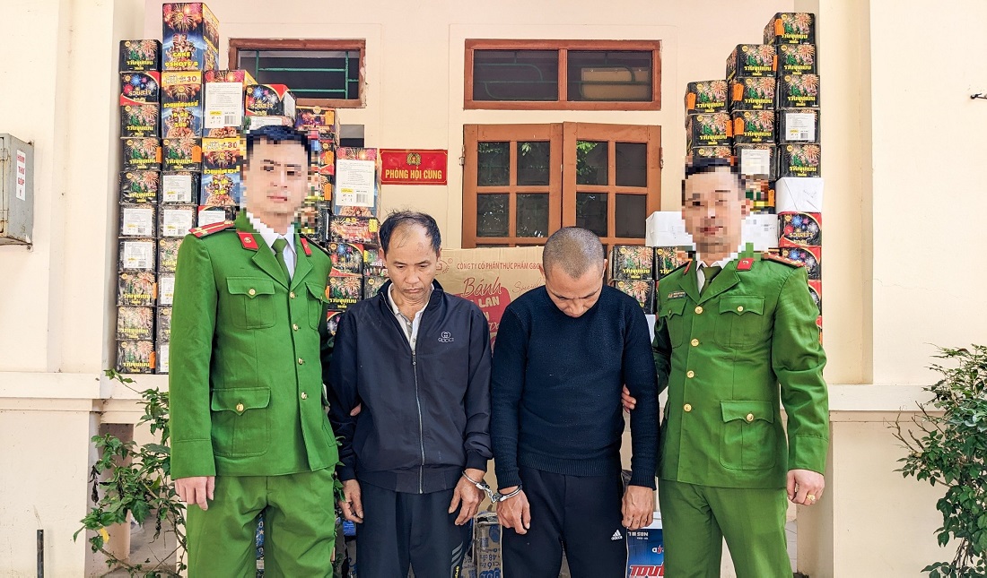 Triệt phá đường dây mua bán pháo nổ trái phép liên tỉnh, thu giữ gần 04 tạ pháo