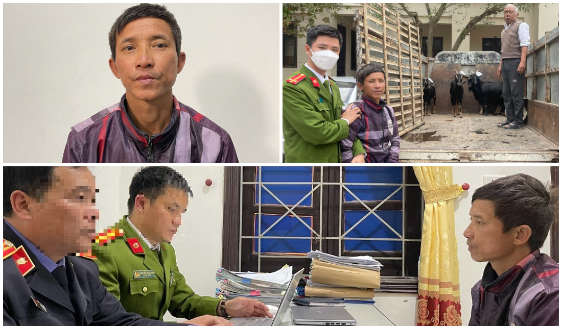 Bắt đối tượng trộm cắp tài sản sau gần 03 giờ tiếp nhận tin báo
