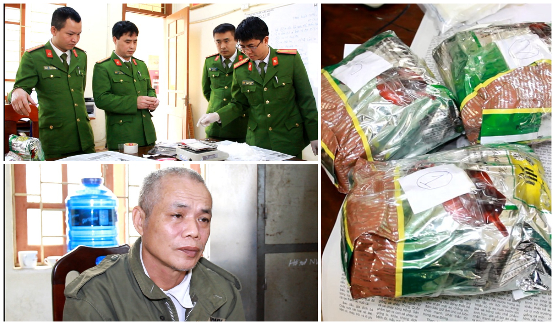 Bắt đối tượng mua bán trái phép 04kg ma túy đá