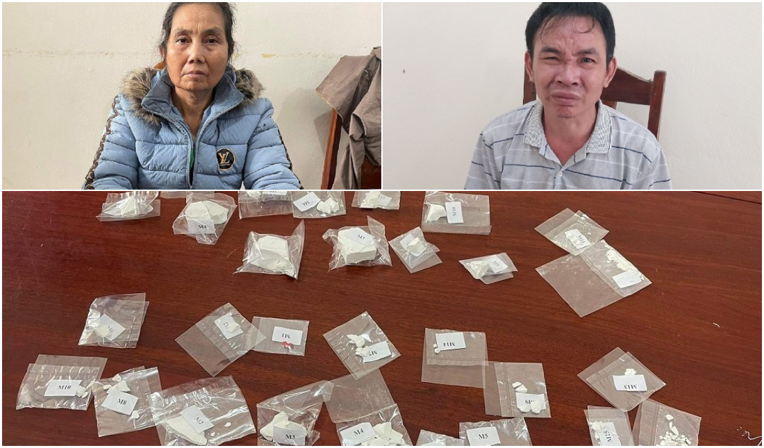 Bắt 02 đối tượng chuyên cung cấp ma túy trên địa bàn huyện Con Cuông