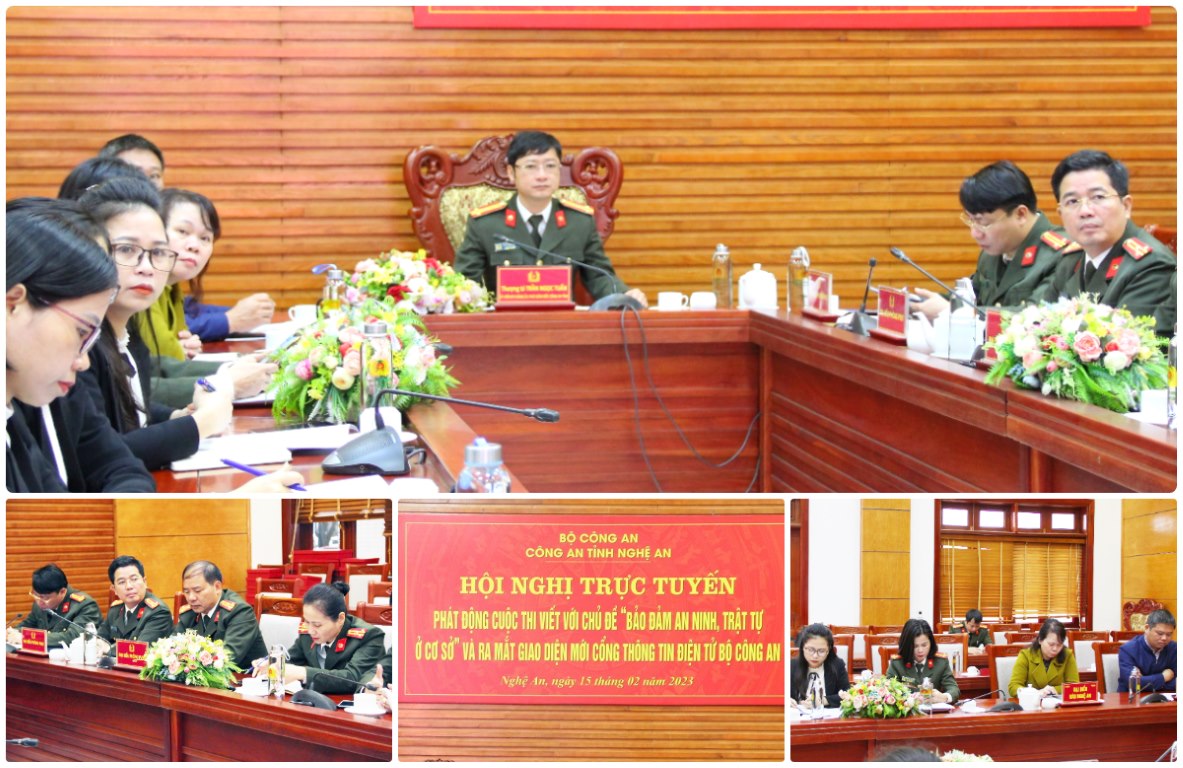 Bộ Công an phát động cuộc thi viết với chủ đề 'Bảo đảm an ninh, trật tự ở cơ sở'