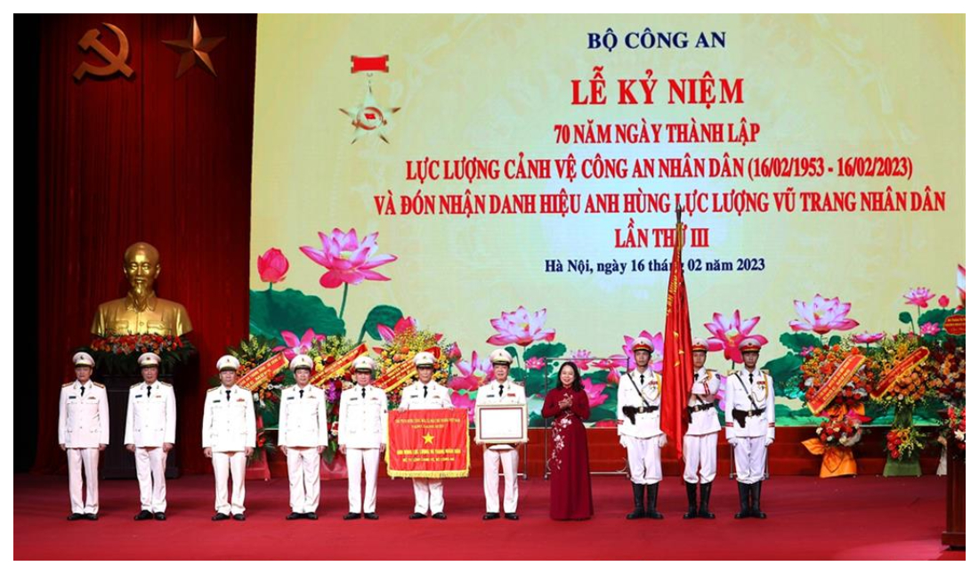 Lực lượng Cảnh vệ Công an nhân dân xứng đáng với niềm tin yêu của lãnh đạo Đảng, Nhà nước và Nhân dân