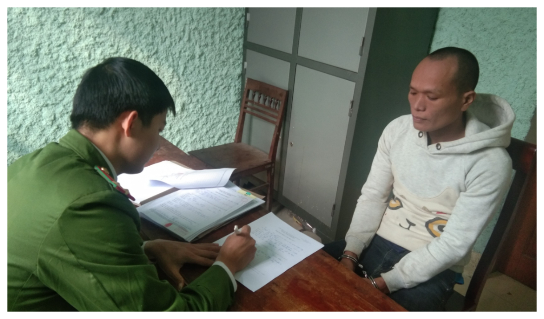 Công an huyện Kỳ Sơn bắt giữ thành công đối tượng trốn truy nã
