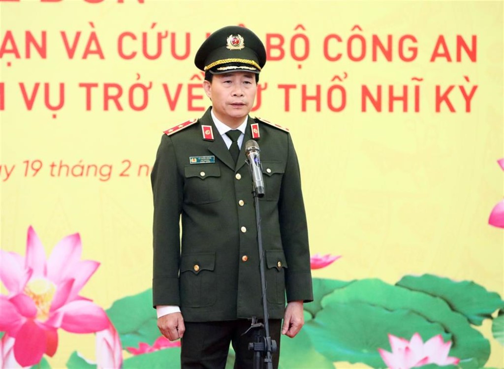 Thứ trưởng Lê Quốc Hùng phát biểu tại buổi Lễ.