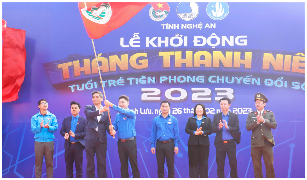 Đoàn thanh niên Công an Nghệ An hưởng ứng Tháng thanh niên 2023