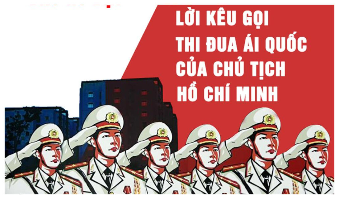 75 năm Công an nhân dân học tập, thực hiện Sáu điều Bác Hồ dạy và Lời kêu gọi thi đua ái quốc của Chủ tịch Hồ Chí Minh (1948-2023)