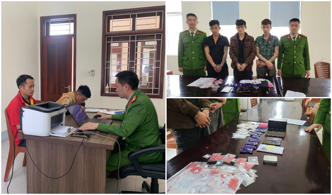 Liên tiếp bắt giữ nhiều đối tượng phạm tội về ma túy